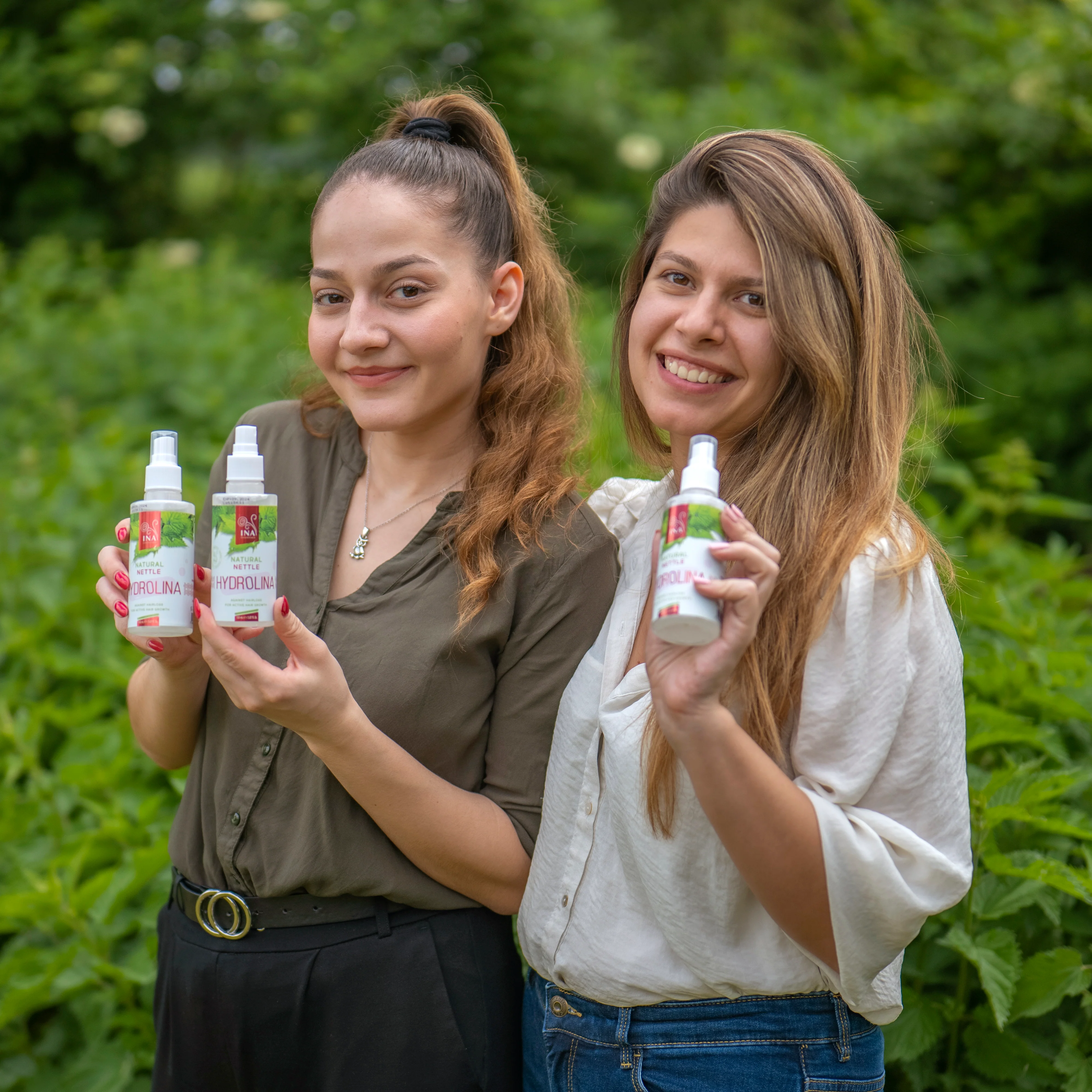 Woda z dzikiej Pokrzywy - Hydrolina - spray do włosów - na Wypadające i Przetłuszczające się włosy - Image 6