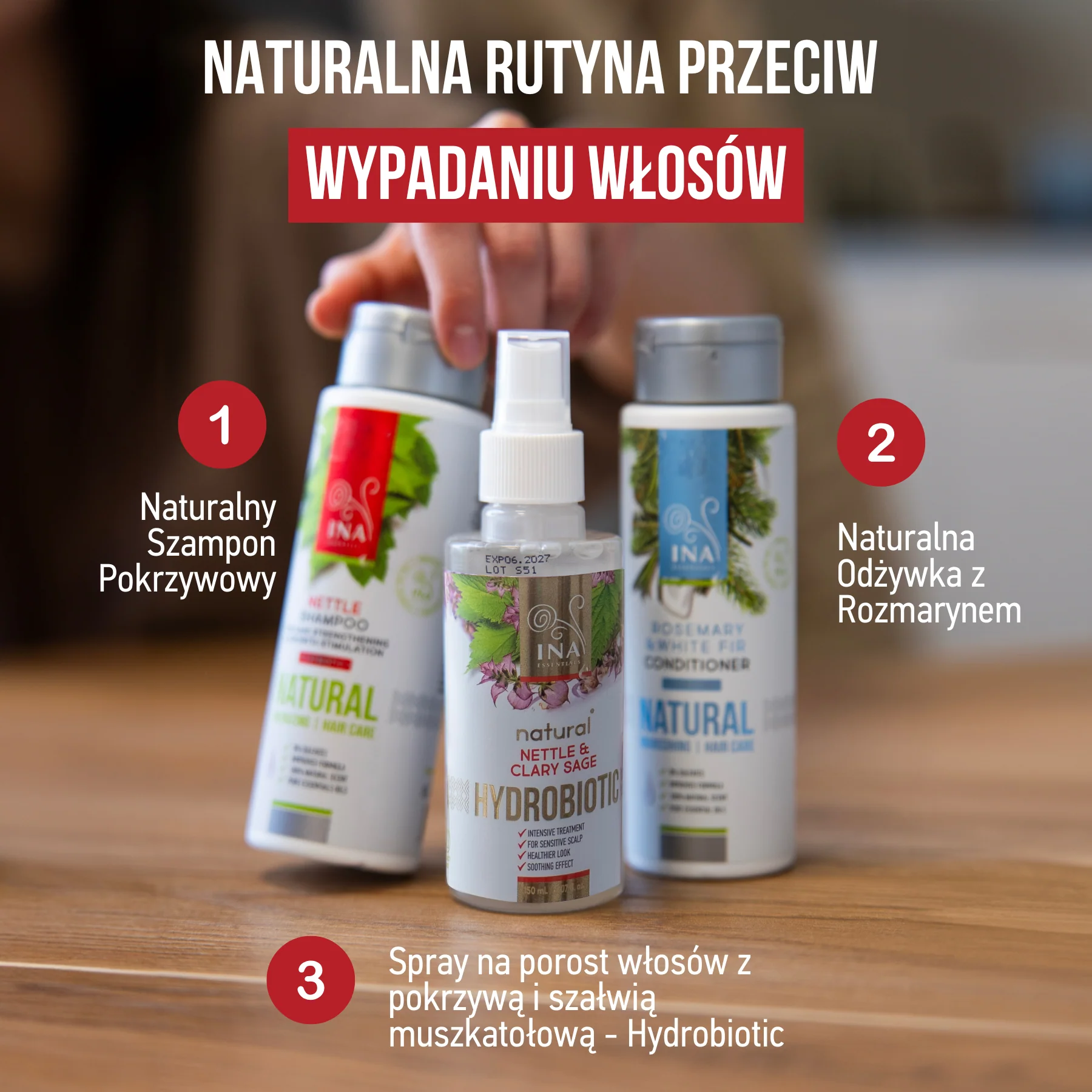 Wypadające włosy RoutINA™ dla Niej - trwałe rozwiązanie na Wypadanie włosów - Image 4